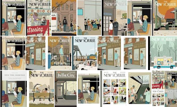 The Ner Yorker Covers, Adrian Tomine